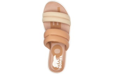 Image of Sorel Ella II Puff Slide Sandals - Womens, Ceramic/Sea Salt, 7 US, 2030551-209-7