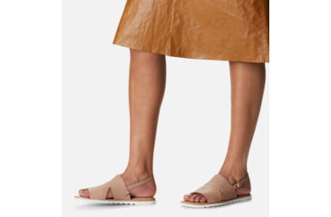 Image of Sorel Ella II Slingback Sandals - Womens, Honest Beige/Sea Salt, 8.5 US, 1997961-246-8.5