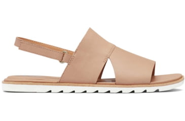 Image of Sorel Ella II Slingback Sandals - Womens, Honest Beige/Sea Salt, 8.5 US, 1997961-246-8.5