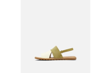 Image of Sorel Ella II Slingback Sandals - Womens, Olive Shade/Chalk, 7 US, 1999341-358-7