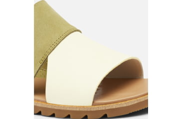 Image of Sorel Ella II Slingback Sandals - Womens, Olive Shade/Chalk, 7 US, 1999341-358-7