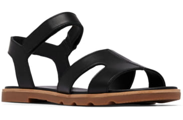 Image of Sorel Ella III Ankle Strap - Womens, Black/Gum 2, 7.5, 2076821-010-7.5