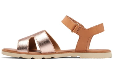 Image of Sorel Ella III Ankle Strap - Womens, Honest Beige/Honey White, 8.5, 2076821-246-8.5