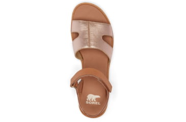 Image of Sorel Ella III Ankle Strap - Womens, Honest Beige/Honey White, 8.5, 2076821-246-8.5