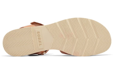 Image of Sorel Ella III Ankle Strap - Womens, Honest Beige/Honey White, 8.5, 2076821-246-8.5