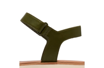 Image of Sorel Ella III Ankle Strap - Womens, Utility Green/Honey White, 5, 2076821-355-5