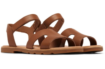 Image of Sorel Ella III Ankle Strap - Womens, Velvet Tan/Gum 2, 10, 2076821-242-10