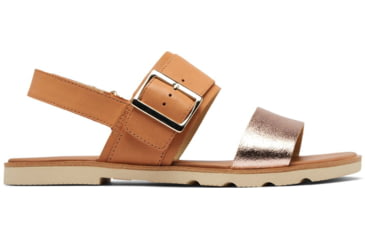 Image of Sorel Ella III Slingback - Womens, Honest Beige/Honey White, 9, 2069721-246-9