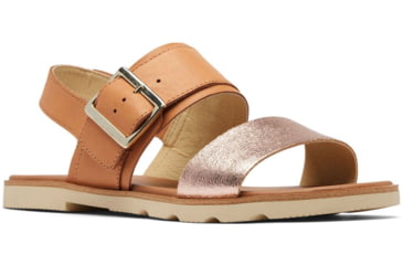 Image of Sorel Ella III Slingback - Womens, Honest Beige/Honey White, 9, 2069721-246-9