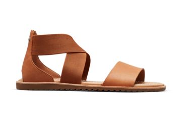 Image of Sorel Ella Sandal Casual Sandals - Womens, Camel Brown, 9, 1787541225-9