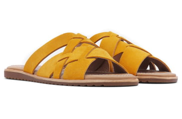 Image of Sorel Ella Slide Sandals - Womens, Golden Yellow, 8.5 US, 1897251-705-8.5
