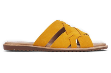 Image of Sorel Ella Slide Sandals - Womens, Golden Yellow, 8.5 US, 1897251-705-8.5