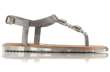 Image of Sorel Ella T-Strap Sandal, Womens, Dove, 8.5 US, 1775731081-8.5
