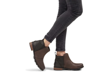 Image of Sorel Emelie Chelsea Bootie - Women's, Blackened Brown, 7.5 US, 1920881205-7.5