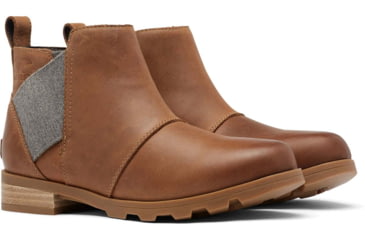 Image of Sorel Emelie Chelsea Bootie - Women's, Velvet Tan, 9 US, 1915611242-9