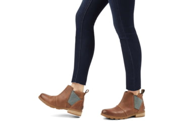 Image of Sorel Emelie Chelsea Bootie - Women's, Velvet Tan, 9 US, 1915611242-9