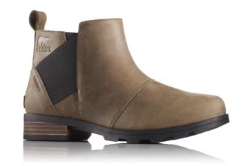 Image of Sorel Emelie Chelsea Ankle Boots - Women's, Major, Black, 12, 1749291245-12