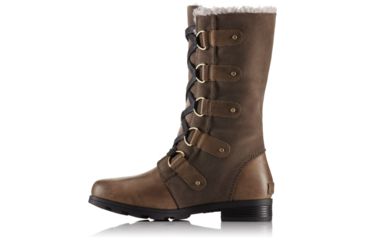 Image of Sorel Emelie Lace Boot - Womens, Major, Black, 9.5, 1749271245-9.5