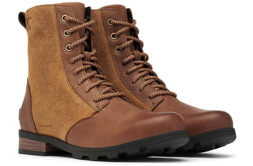 Image of Sorel Emelie Short Lace Boot - Women's, Velvet Tan, 12 US, 1920861242-12