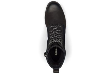Image of Sorel Emelie Short Lace Boots - Womens, Black, 10, 1869831010-10