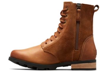 Image of Sorel Emelie Short Lace Boots - Womens, Tuman Camel Brown, 6, 1877051224-6