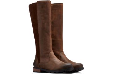 Image of Sorel Emelie Tall Boots - Women's, Tobacco, 6, 1869841256-6