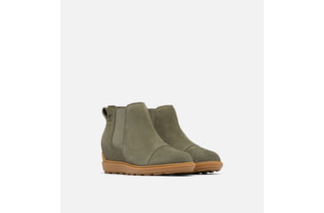 Image of Sorel Evie LI Chelsea Boots - Womens, Stone Green/Gum, 9US, 2048631397-9