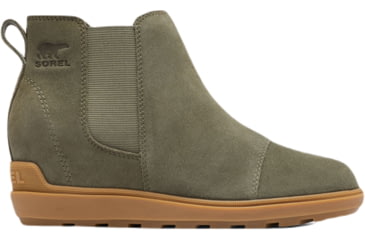 Image of Sorel Evie LI Chelsea Boots - Womens, Stone Green/Gum, 9US, 2048631397-9