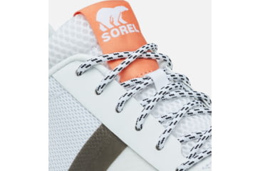 Image of Sorel Explorer Blitz Leisure Lace Sneakers - Womens, White/Black, 7 US, 1988531-100-7
