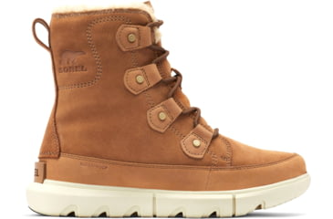 Image of Sorel Explorer II Joan Faux Fur Waterproof Boots - Women's, Velvet Tan, Fawn, 8, 1959371-242-8