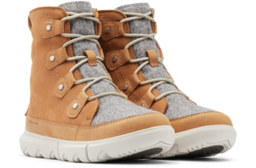 Image of Sorel Explorer II Joan Felt WP Boot - Women's, Tawny Buff, Moonstone, 10, 1977491-253-10