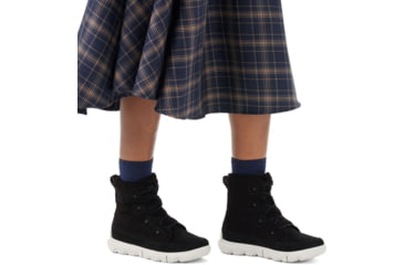 Image of Sorel Explorer Next Joan Cozy Boots - Women's, Black/Fawn, 5.5, 20588710105.5