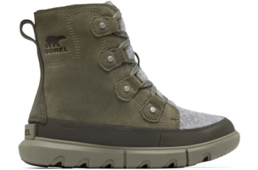 Image of Sorel Explorer Next Joan Cozy Boots - Women's, Stone Green/Alpine Tundra, 5, 20687913975