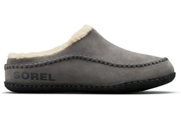 Image of Sorel Falcon Ridge II Slipper - Mens, Quarry/Black, 8 US, 1869741052-8