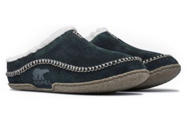 Image of Sorel Falcon Ridge Slipper - Men's, Black, Dark Gre, 7, 1244371013-7