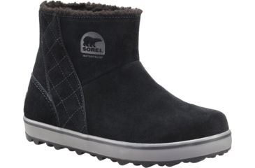 Image of Sorel Glacy Short Boot - Womens, Black, Shark, 10.5, 1659331010-10.5