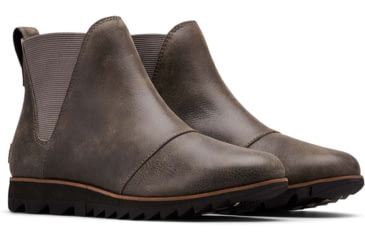 Image of Sorel Harlow Chelsea Bootie - Women's, Quarry, 5.5 US, 1876381052-5.5