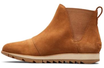 Image of Sorel Harlow Chelsea Boots - Womens, Suede Camel Brown, 6.5, 1870361224-6.5