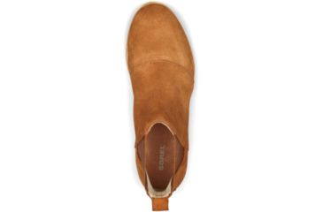 Image of Sorel Harlow Chelsea Boots - Womens, Suede Camel Brown, 6.5, 1870361224-6.5