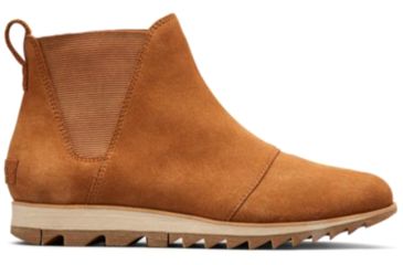 Image of Sorel Harlow Chelsea Boots - Womens, Suede Camel Brown, 6.5, 1870361224-6.5