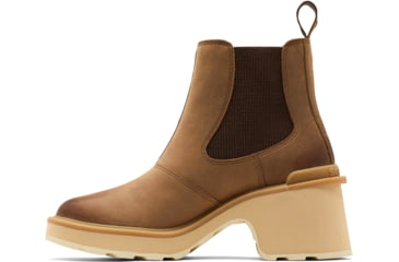 Image of Sorel Hi-Line Heel Chelsea Boot - Womens, Umber, Ceramic, 7, 2009131-261-7