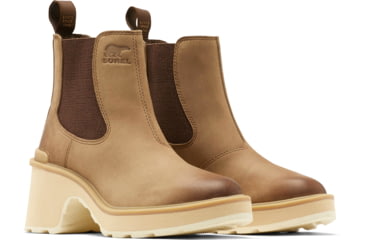 Image of Sorel Hi-Line Heel Chelsea Boot - Womens, Umber, Ceramic, 7, 2009131-261-7