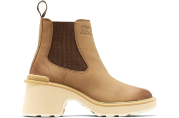 Image of Sorel Hi-Line Heel Chelsea Boot - Womens, Umber, Ceramic, 7, 2009131-261-7