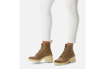 Image of Sorel Hi-Line Heel Lace Boots - Womens, Umber/Ceramic, 9US, 2009141261-9