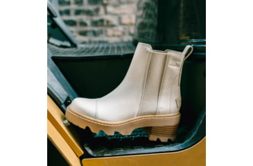 Image of Sorel Joan Now Chelsea Boots - Womens, Bleached Ceramic, 8US, 2048451165-8