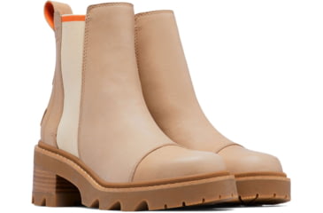 Image of Sorel Joan Now Chelsea Boots - Women's, Honest Beige/Gum 2, 12, 204845124612