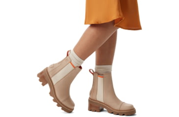 Image of Sorel Joan Now Chelsea Boots - Women's, Honest Beige/Gum 2, 12, 204845124612