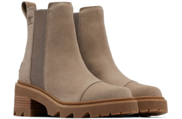 Image of Sorel Joan Now Chelsea Boots - Women's, Omega Taupe/Gum 2, 10.5, 204845126410.5