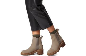 Image of Sorel Joan Now Chelsea Boots - Women's, Omega Taupe/Gum 2, 10.5, 204845126410.5