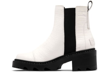 Image of Sorel Joan Now Chelsea Boots - Womens, Sea Salt/Black, 12, 2048451-125-12